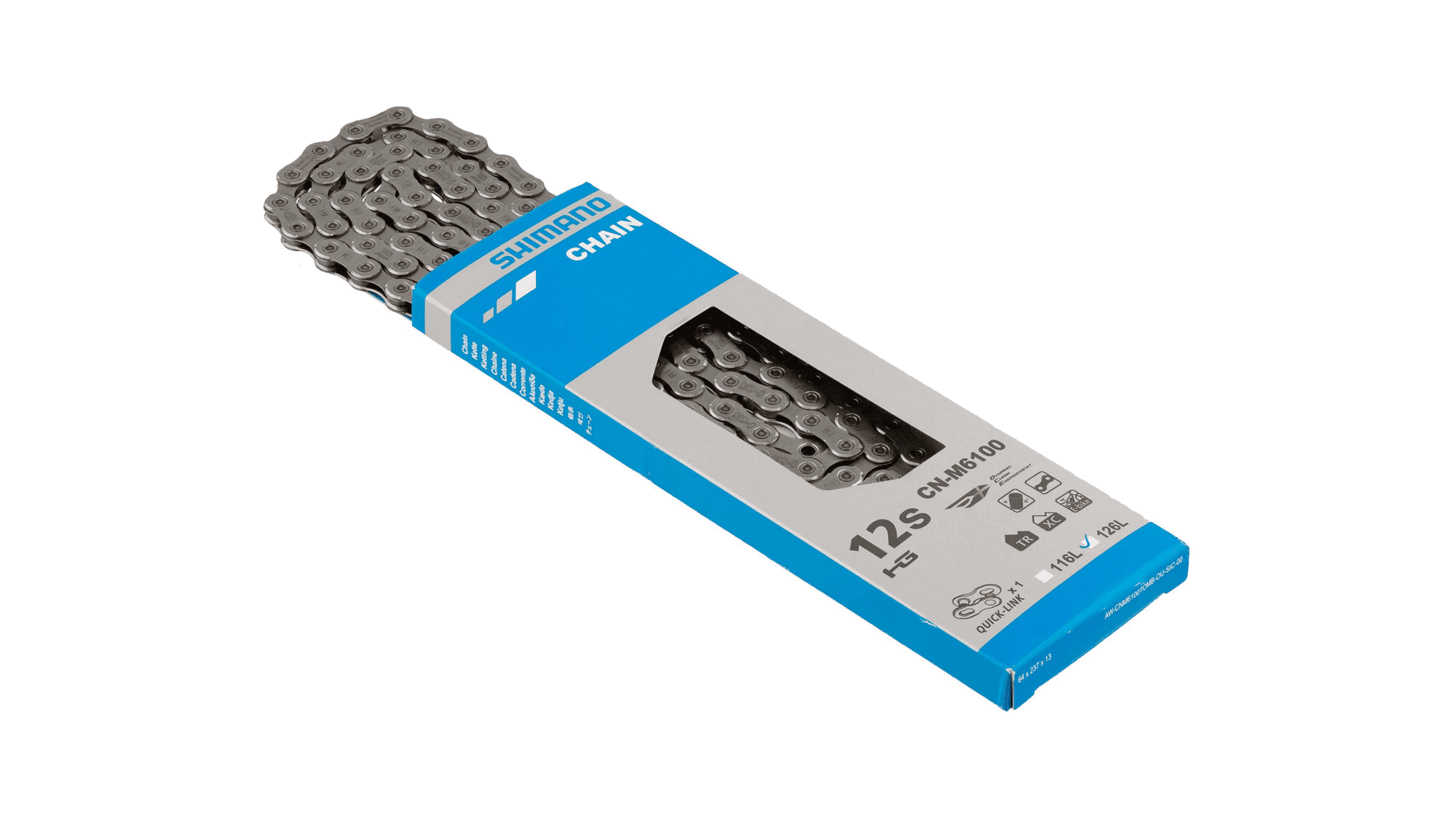 CHAINE SHIMANO 12V M6100 DEORE