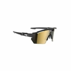 LUNETTES AZR RACE RX NOIRE MATT/ECRAN GOLD