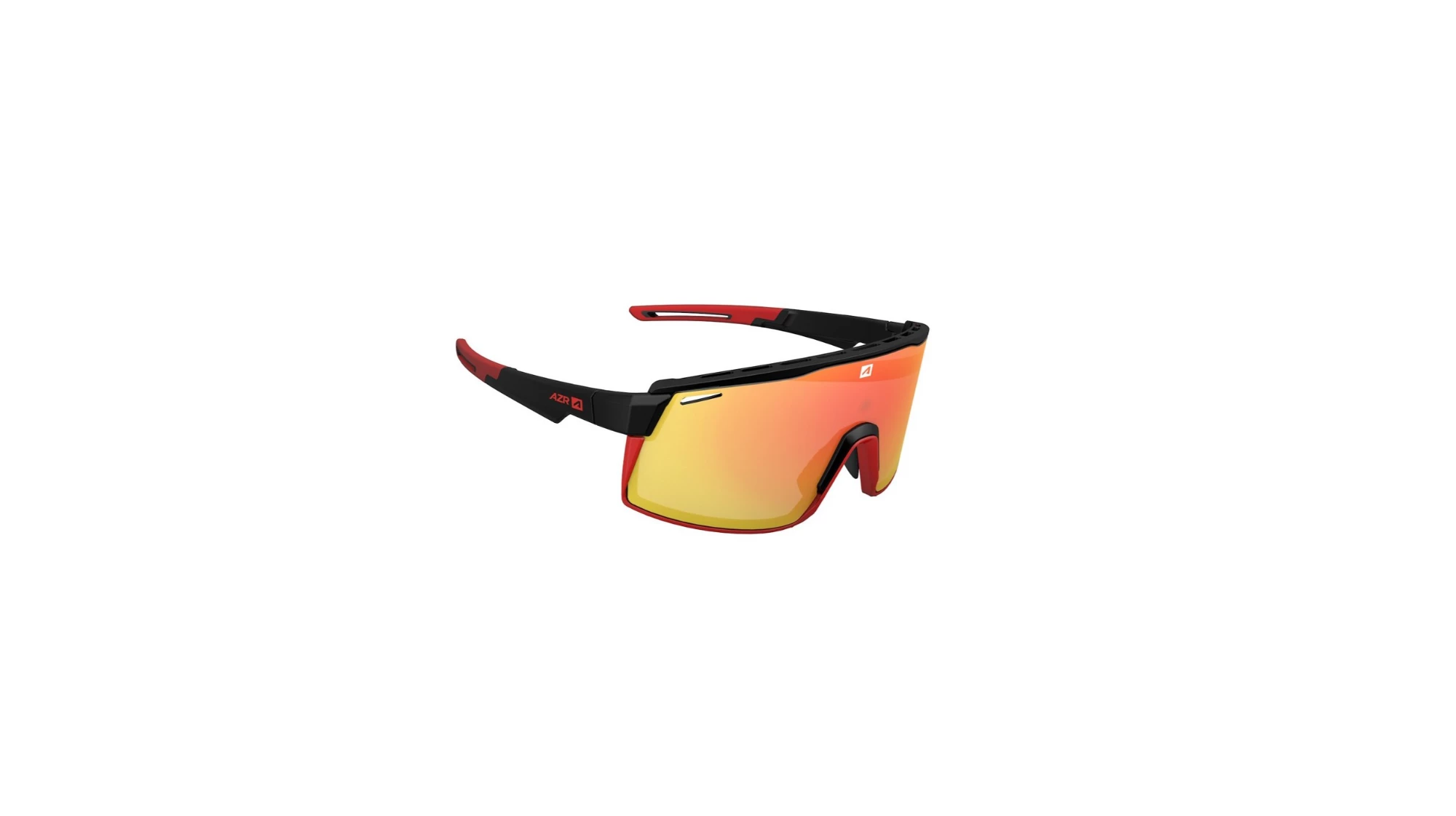 LUNETTES AZR SPRINT NOIR/ROUGE / ECRAN ROUG MIROIR
